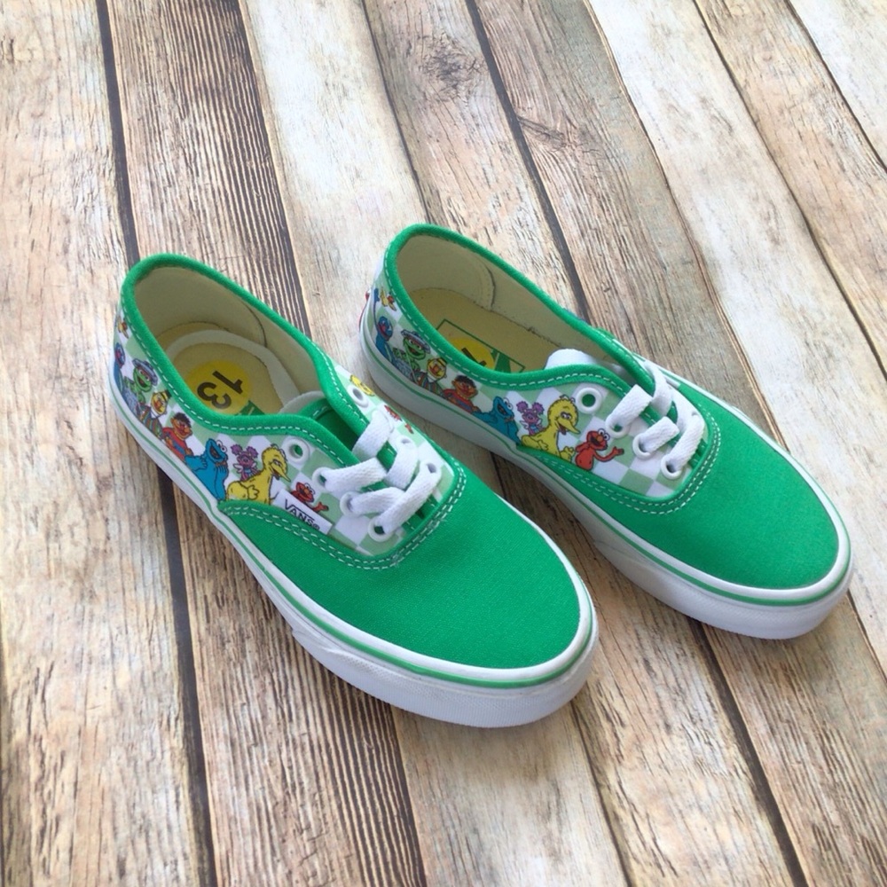 NEW Vans Sesame Street Shoes